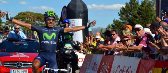 Quintana considera que si el recorrido del Tour tiene "con poca contrarreloj y mucha montaña", podría ganarlo. FOTO CORTESÍA MOVISTAR TEAM