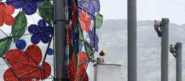 Alumbrado es sello de identidad de Medellín