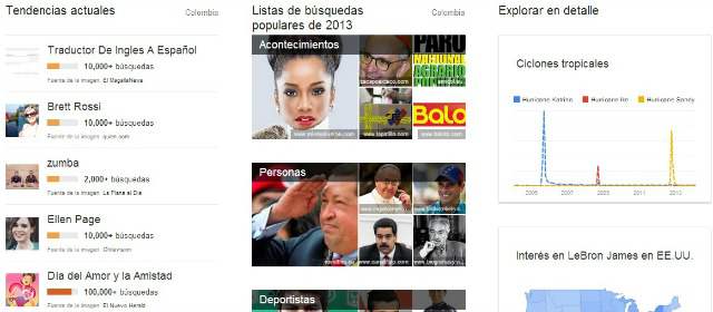 Google Trends permite visualizar en tiempo real los términos más buscados en Colombia | FOTO GOOGLE TRENDS