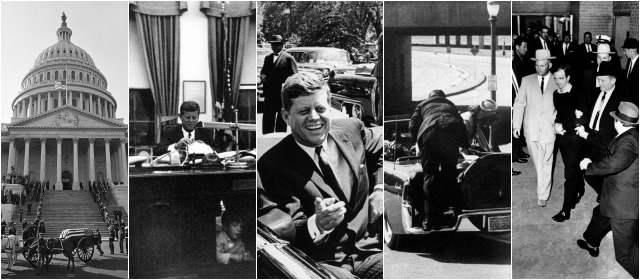 Dallas, entre la maldición Kennedy y su asesinato | Desfile de despedida de presidente John F. Kennedy, el 24 de noviembre de 1963 al frente del Capitolio de los E.U.. FOTO AP