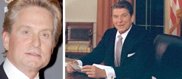 Michael Douglas interpretará al expresidente Ronald Reagan |