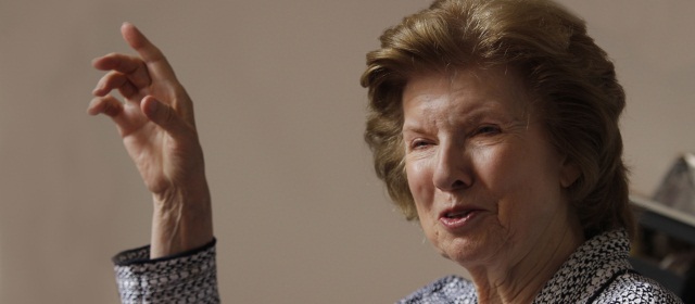 Huguette Lavelle, presidenta de Transparencia Internacional, advirtió sobre los riesgos de corrupción en los gobiernos locales. FOTO Colprensa
