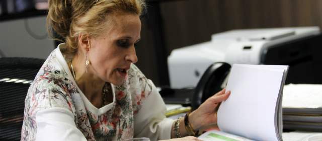 Tribunal congeló los bienes de Sandra Morelli | La excontralora Sandra Morelli ha asegurado varias veces que sufre unas persecución del fiscal Montealegre. FOTO COLPRENSA