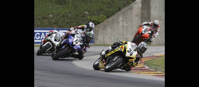 Cárdenas logró su quinta victoria en seis carreras | El motociclista antioqueño Martín Cárdenas (número 36) sigue demostrando sus condiciones en Estados Unidos. FOTO CORTESÍA