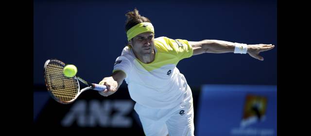 Ferrer, "el mejor de los humanos", va por la sorpresa en Australia | David Ferrer busca su primera final de Grand Slam. FOTO REUTERS