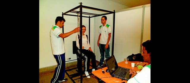 Una evaluación para conocerse | Previserd cuenta con equipos especializados que permiten sistematizar más de 1.400 datos por persona acerca de su estado físico y luego generar informes individuales e institucionales. FOTO: CORTESÍA