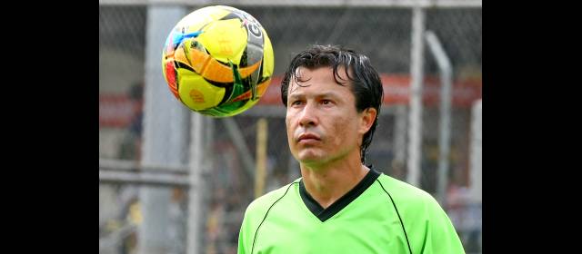 Los veteranos del Envigado ponen la cara ante Nacional | Milton compartirá el ataque con Carlos Preciado, la pareja en la que confía Juan Carlos Sánchez. FOTO JUAN ANTONIO SÁNCHEZ