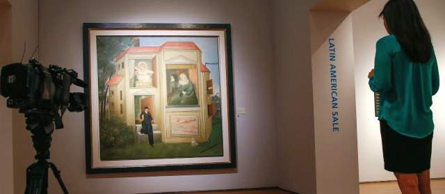 Botero, por las nubes |