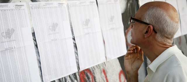 Esta votación será la última que haya hasta dentro de dos años en un país en el que en los últimos tres lustros se han realizado 19 elecciones. FOTO REUTERS