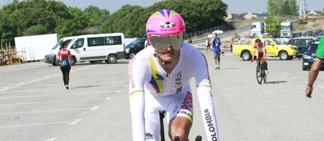 Winner Anacona es el tercer boyacense que suma el Movistar | Winner Anacona firmó con el Movistar Team. FOTO FEDECICLISMO