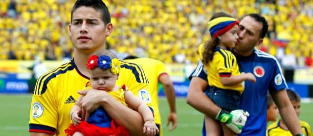 Por qué los futbolistas salen con niños a la cancha al iniciar el partido?  - Fútbol Colombiano - Deportes 