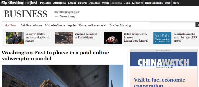 Foto página web The Washington Post