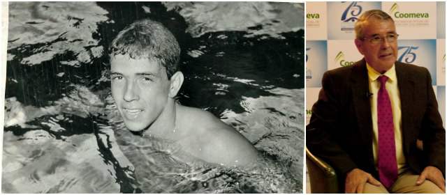 Julio Arango nada en recuerdos gratos | Julio Arango, una de las máximas figuras de la natación. FOTO archivo