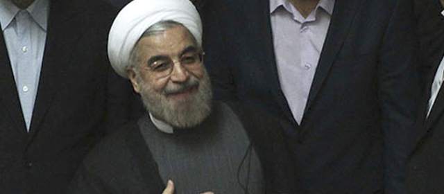 "Después de todo, en nuestra región ha habido una herida durante años en el cuerpo del mundo musulmán bajo la sombra de la ocupación de la tierra sagrada de Palestina y el amado al-Qods", dijo el nuevo presidente de Irán, Hassan Rouhani. FOTO AP