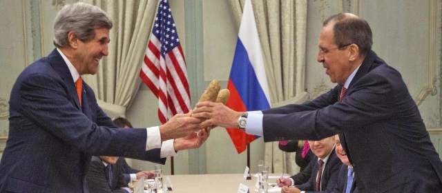 Reconciliación siria, más allá de los diálogos de paz | El secretario de Estado de E.U., John Kerry, y su similar ruso Sergei Lavrov, pidieron ayer un alto el fuego "limitado" en Siria. FOTO AP