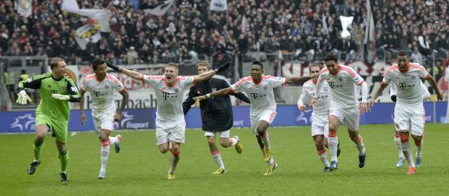 Bayern Múnich campeón de la liga alemana