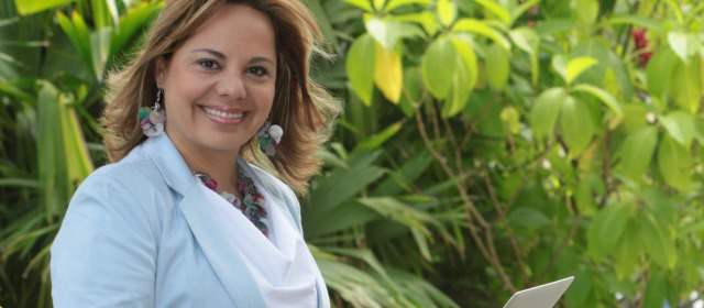 Aula virtual para el tiempo flexible | El posgrado virtual, asegura Paola, se ajusta a su estilo de vida, de empresaria, esposa y ama de casa. FOTO HERNÁN VANEGAS.