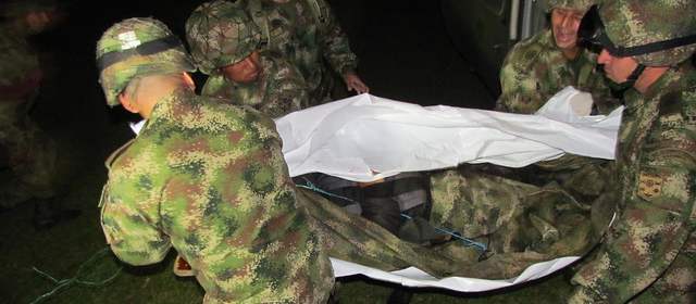 En la operación militar, adelantada por soldados de la Brigada Móvil No. 37, murieron los insurgentes conocidos dentro de la estructura de las Farc con los alias de "Danny" y "Teylor". FOTO COLPRENSA