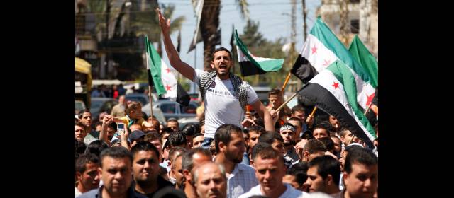 Sordo al mundo, el régimen sirio sigue matando gente | Las voces de libertad no se acallaron ayer en el "viernes de la revolución". FOTO REUTERS