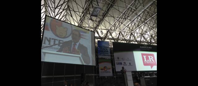 Se inició la 'diplomacia fitosanitaria' en E.U. | Ante agricultores, el ministro Sergio Díaz-Granados dijo que ampliará mercados. FOTO GUSTAVO GALLO