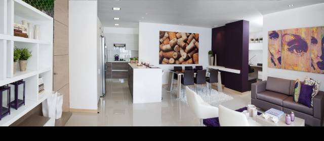 Toulouse inspira cada detalle | Un diseño actual, inspirador, es el que tiene el apartamento modelo.