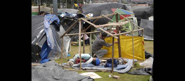 Diálogo con Farc abre esperanza a desplazados: ONU | En las ciudades las oportunidades son mínimas. FOTO COLPRENSA