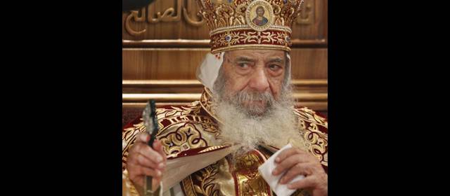 Niño egipcio escoje hoy al papa copto | El papa Shenouda III, falleció el 17 de marzo de 2012. FOTO AP