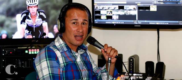 Marlon Pérez persigue sueños como relator | Marlon Pérez empezó a estrenarse como narrador y comentarista de ciclismo. FOTO JULIO HERRERA