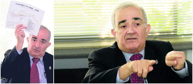Cerrar 6 estaciones es una decisión acertada: Márquez | Ramiro Márquez, gerente del Metro. FOTO RÓBINSON SÁENZ.