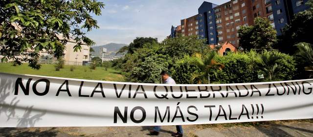 Comunidad y Alcaldía de Medellín dialogan por posible tala en Vegas de Zúñiga |