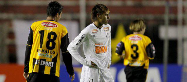 Neymar, Alves y Marcelo entre preseleccionados por Brasil para Olímpicos | Neymar, del Santos, aparece en la lista. FOTO REUTERS