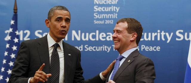 Micrófonos captaron a Obama pidiéndole "espacio" a Rusia hasta después de las elecciones | Foto: Reuters