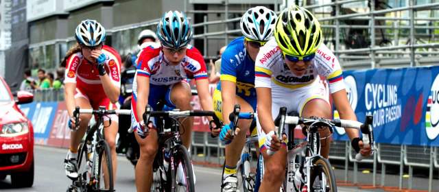 Pinchazo privó a Jessenia del podio en Mundial de ciclismo | Jessenia Meneses buscó el podio. FOTO CORTESÍA LUIS E. BARBOSA