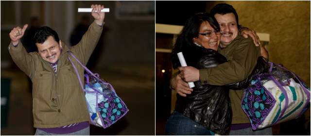 Extradición que se lleva a inocentes | Como un milagro, así calificó Ariel Martínez, la orden de libertad, horas antes de ser extraditado a E.U.. FOTOS COLPRENSA