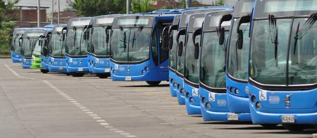 200.000 pasajeros están afectados por paro del MÍO | Se espera que esta semana la operación del sistema masivo de Cali se normalice. FOTO COLPRENSA