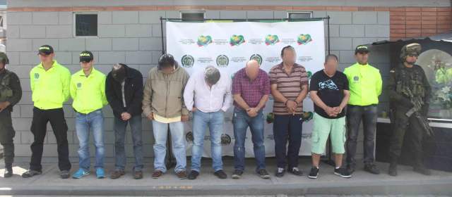 Capturan en Bello a varios extraditables de red de tráfico de metanfetaminas |