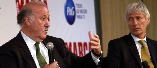 Selección Colombia ya no tiene complejos, tiene confianza para ganar: Vicente del Bosque | "La fortaleza de Colombia es la cantidad de jugadores en Europa, que trasladan todo eso para acá". FOTO COLPRENSA
