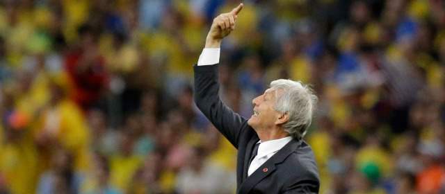 Pekerman: ¡qué viva Colombia… | José Pekerman hace historia con Colombia. FOTO REUTERS