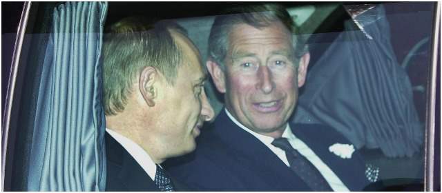 El príncipe Carlos, heredero del trono británico, al parecer, comparó al presidente de Rusia, Vladímir Putin, con las acciones de Hitler en Europa. FOTO AFP