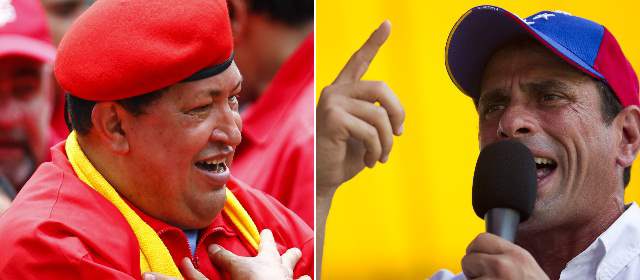 Presidente Chávez supera a Capriles en 10 puntos en la intención de voto, según encuesta |