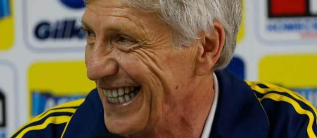 Pesó la experiencia charrúa: Pekerman | José Pekerman reconoció el trabajo y la experiencia uruguaya, a cuyo técnico dedicó algunos elogios por su proceso. FOTO AP