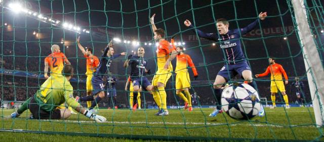 Barcelona se quejó por el arbitraje del juego contra el PSG | FOTO REUTERS