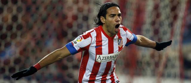 Cinco goles de Falcao fulminan al Deportivo