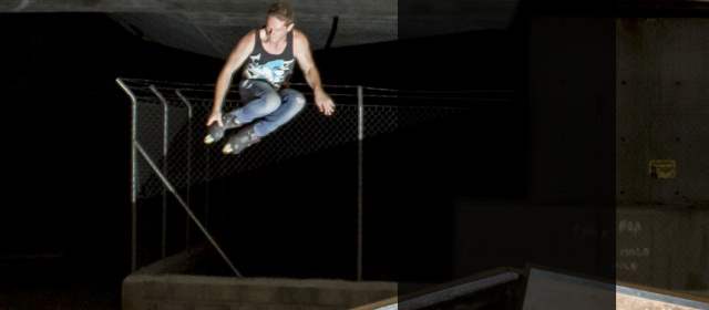 En puente de la 4 Sur, el skate es "bajo techo" | Foto: Cortesía Miguel Acevedo