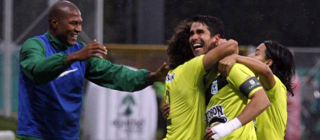 Nacional: 7 puntos y pasa | La alegría tras la victoria ante Equidad le da un nuevo impulso a Nacional de cara al clásico 276 con el DIM. FOTO COLPRENSA