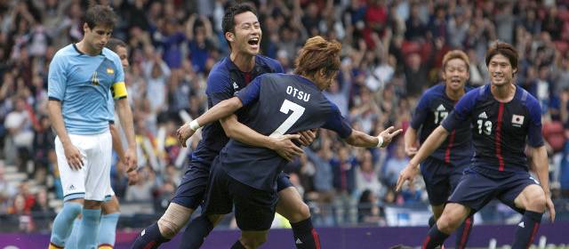 Japón superó a España en el fútbol olímpico | FOTO AP