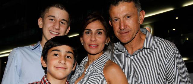 La familia es la razón de ser del éxito de Osorio | FOTO JAIME PÉREZ