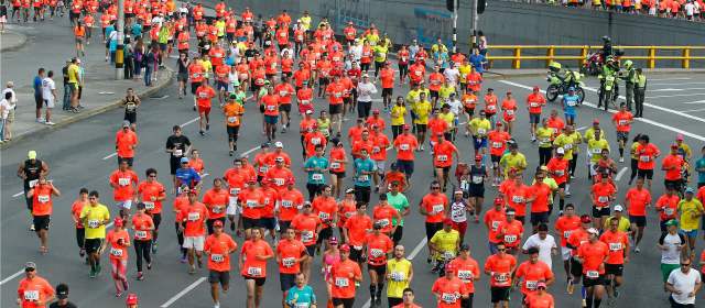 Maratón de Medellín será selectiva para Boston-2015 | Cerca de 10 mil atletas ya se inscribieron en la prueba de Medellín. Se esperan 3 mil más. FOTO archivo
