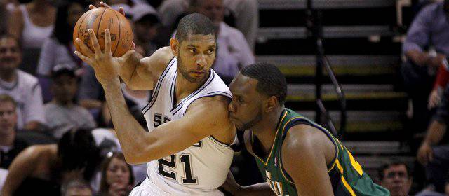 Los Spurs se exhiben; Grizzlies y Pacers fueron mejores | Tim Duncan, jugador estelar de los Spurs. FOTO REUTERS
