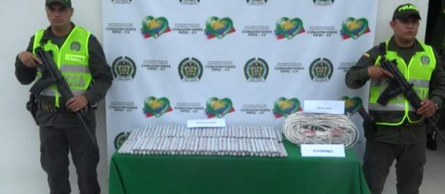 Hallan 153 barras de explosivos indugel en Segovia |